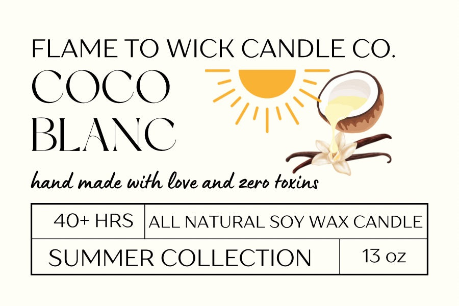 Coco Blanc WAX MELTS ONLY
