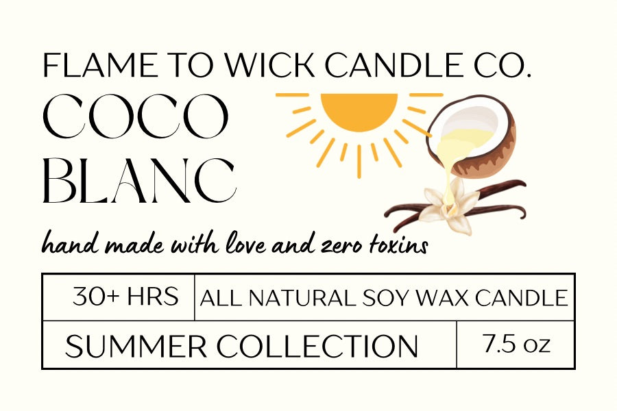 Coco Blanc WAX MELTS ONLY
