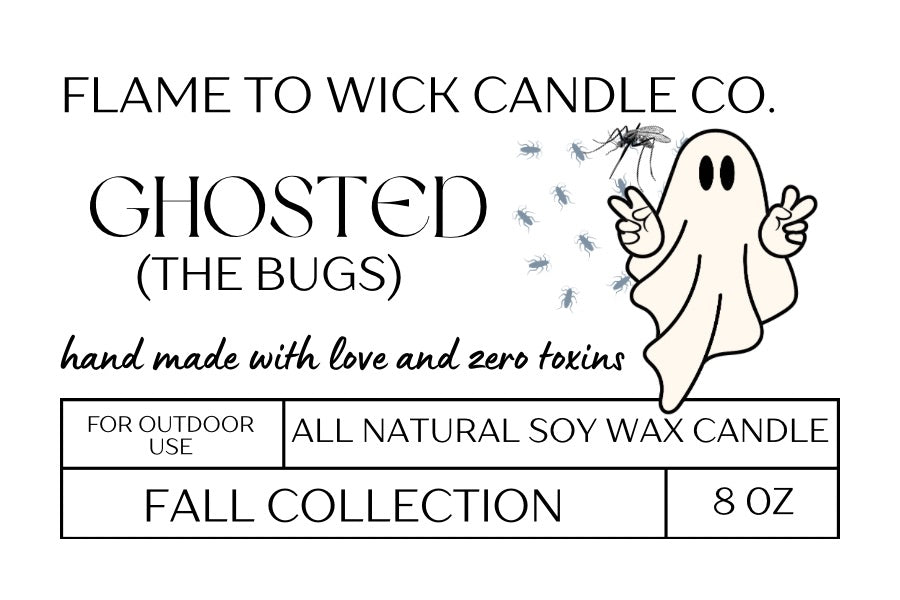 Bugged Out Outdoor Citronella Candle