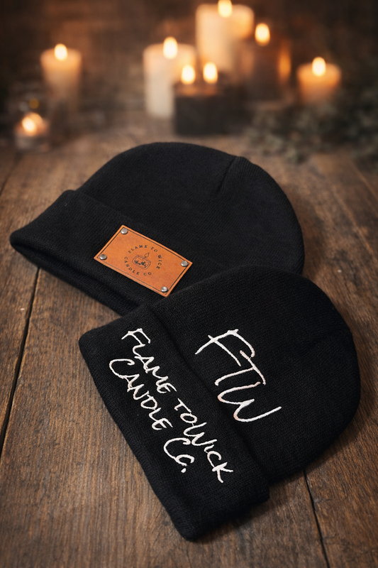 Embroidered Beanie FTW Candle Co.